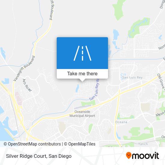 Mapa de Silver Ridge Court