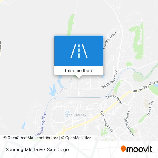 Sunningdale Drive map