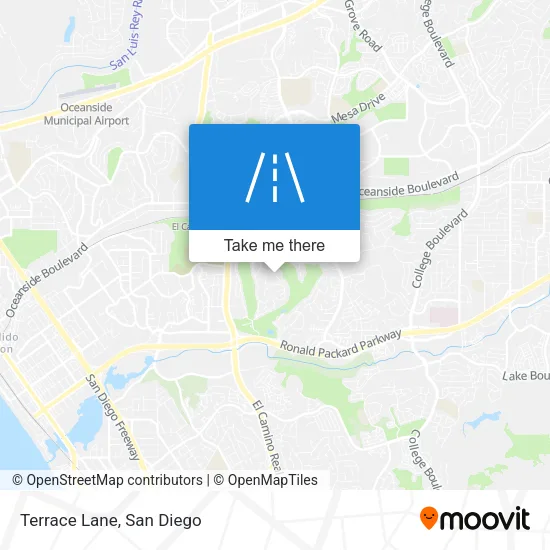 Mapa de Terrace Lane