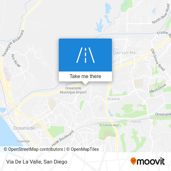 Mapa de Via De La Valle
