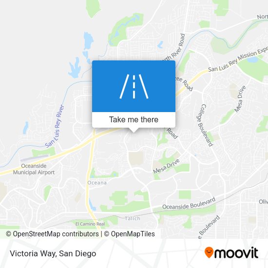 Mapa de Victoria Way