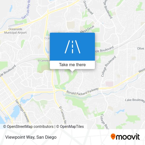 Mapa de Viewpoint Way