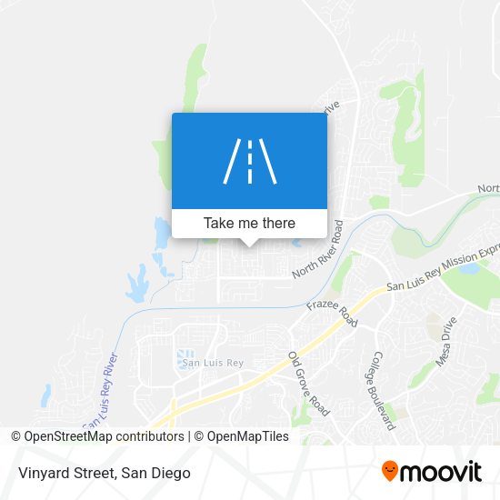 Mapa de Vinyard Street