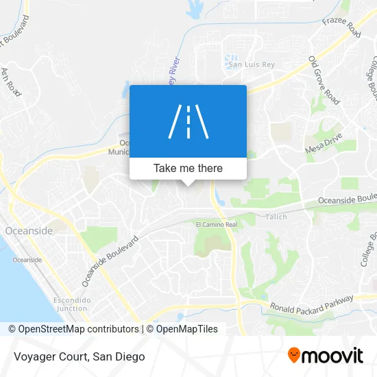 Mapa de Voyager Court