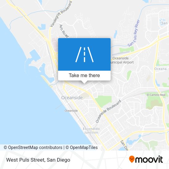 Mapa de West Puls Street