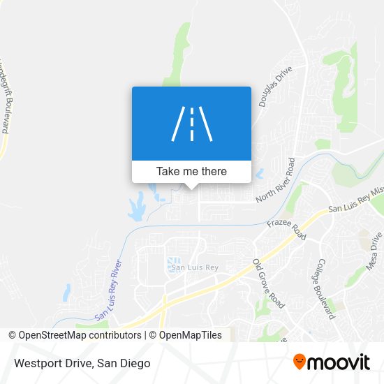 Mapa de Westport Drive