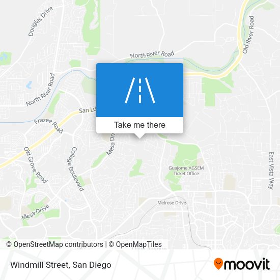 Mapa de Windmill Street