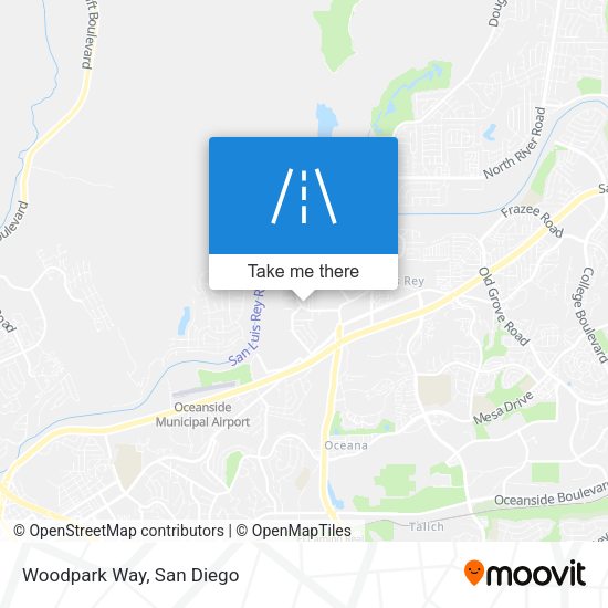 Mapa de Woodpark Way