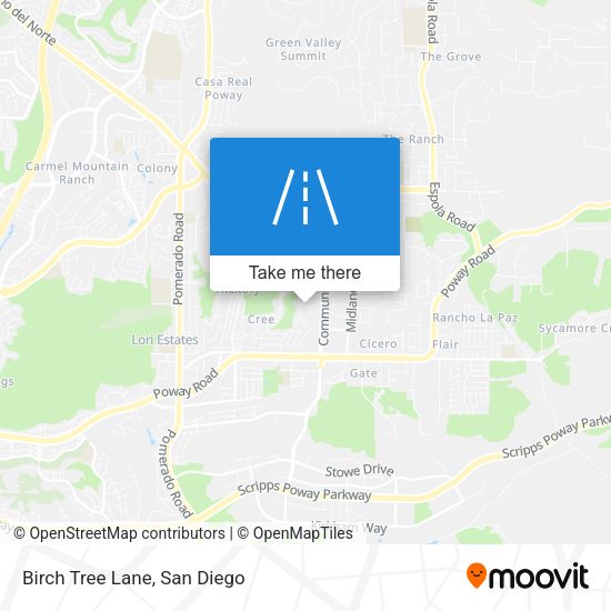 Mapa de Birch Tree Lane