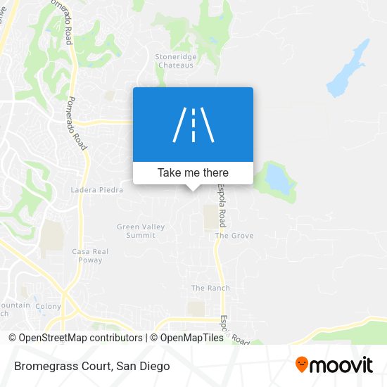 Mapa de Bromegrass Court