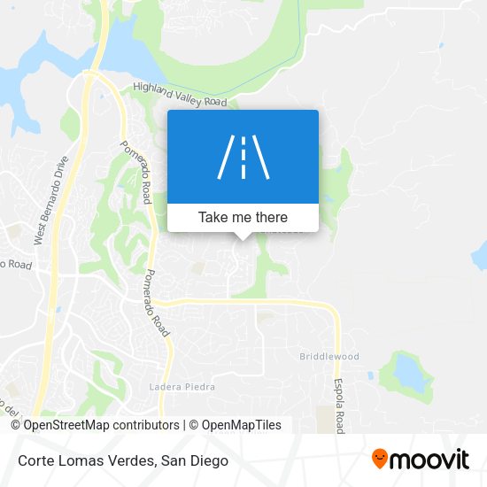 Mapa de Corte Lomas Verdes