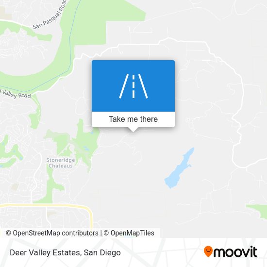 Mapa de Deer Valley Estates