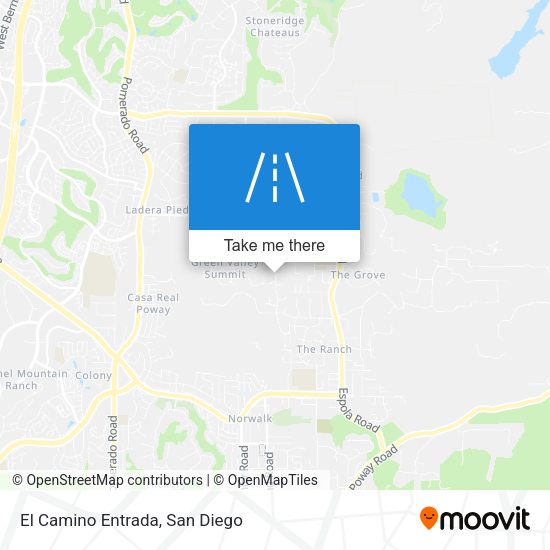 Mapa de El Camino Entrada
