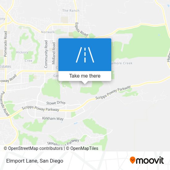 Mapa de Elmport Lane