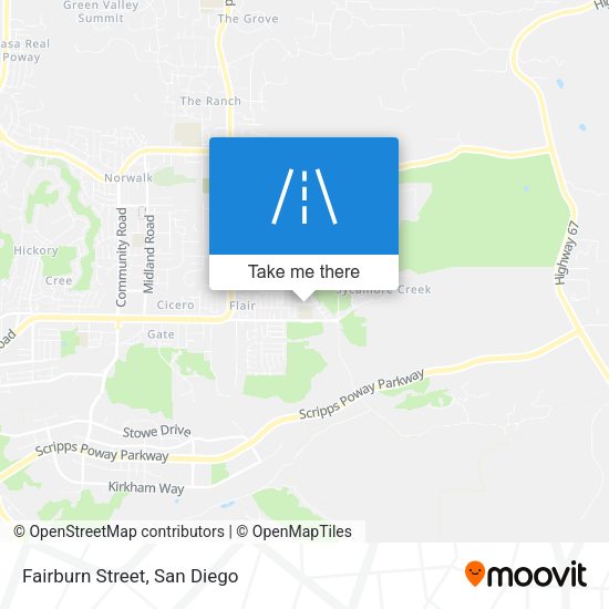 Mapa de Fairburn Street
