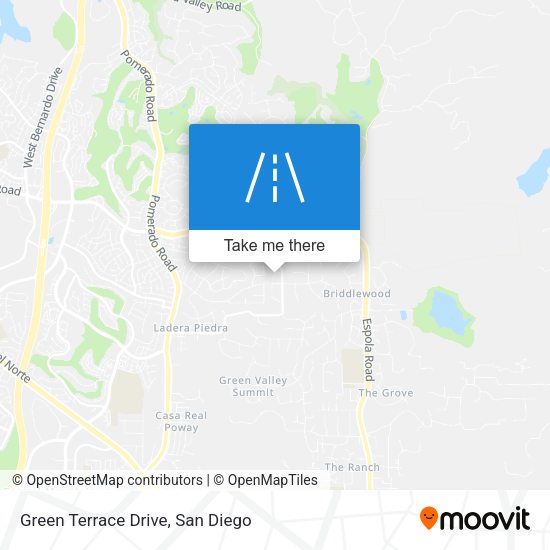 Green Terrace Drive map