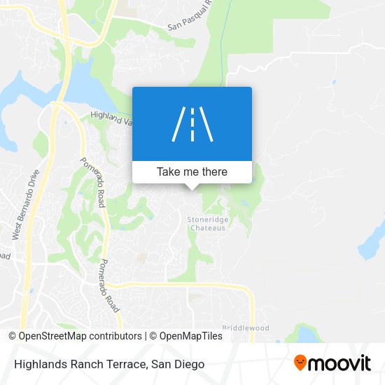 Highlands Ranch Terrace map