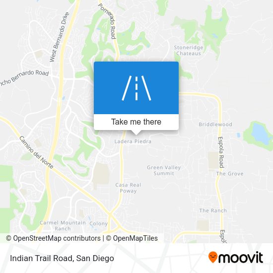 Mapa de Indian Trail Road