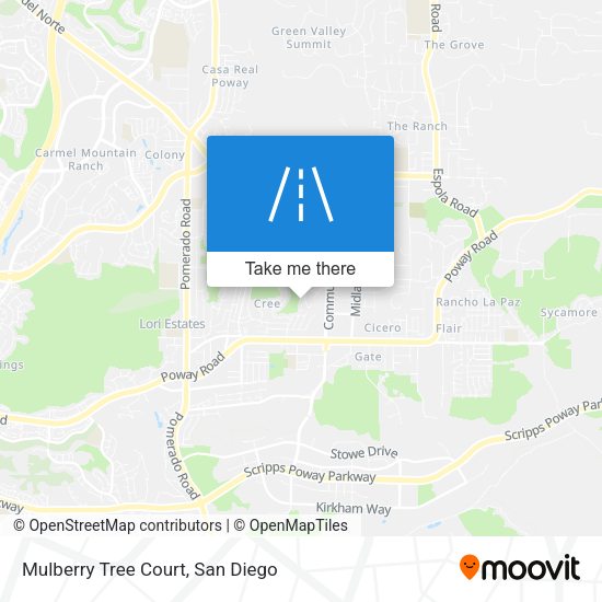 Mapa de Mulberry Tree Court