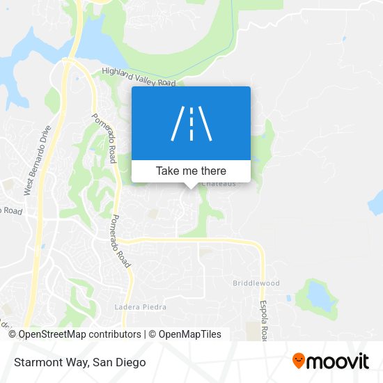 Mapa de Starmont Way