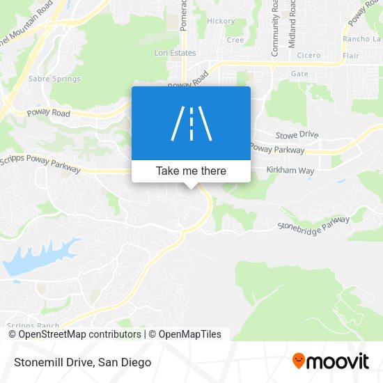 Mapa de Stonemill Drive
