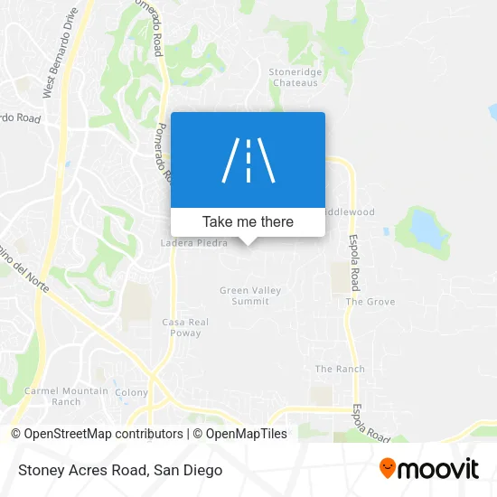 Mapa de Stoney Acres Road