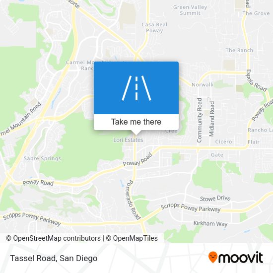 Mapa de Tassel Road