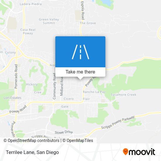 Mapa de Terrilee Lane