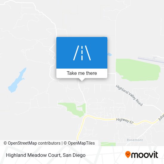 Highland Meadow Court map
