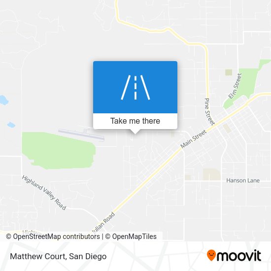 Mapa de Matthew Court