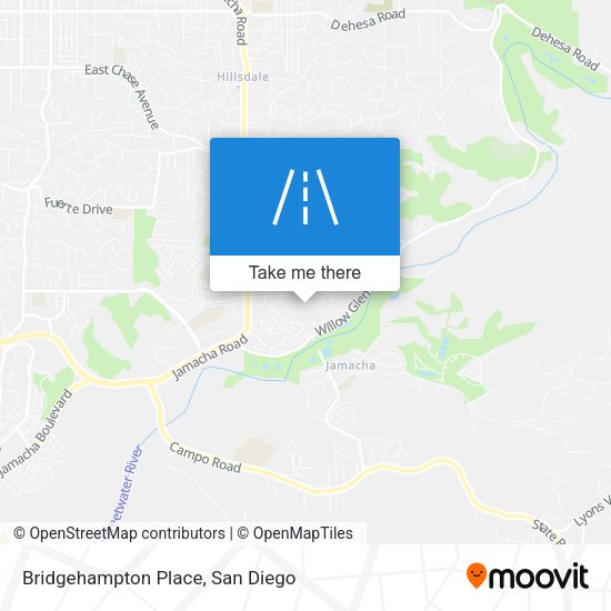 Bridgehampton Place map