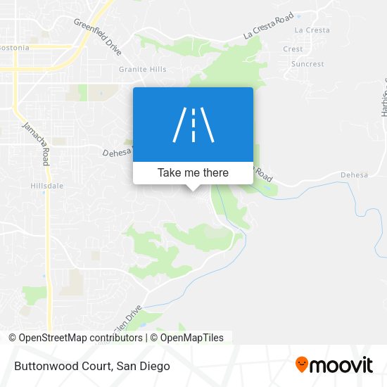 Mapa de Buttonwood Court