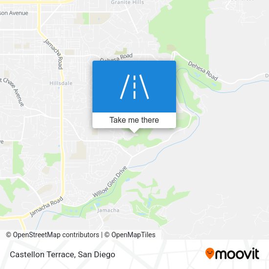 Mapa de Castellon Terrace