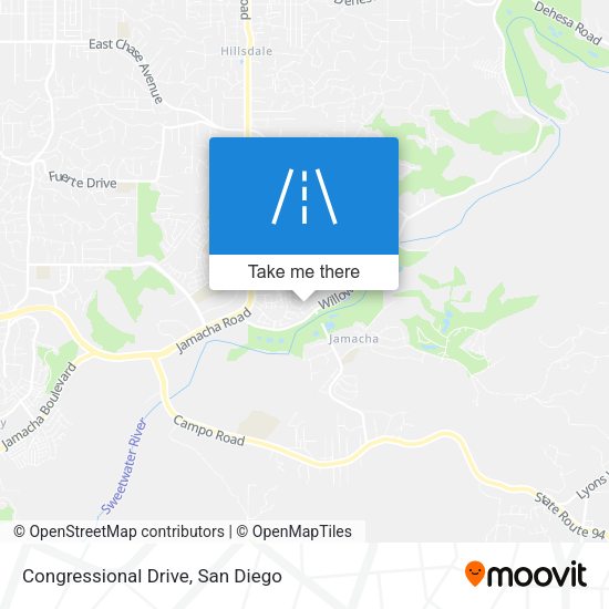 Mapa de Congressional Drive