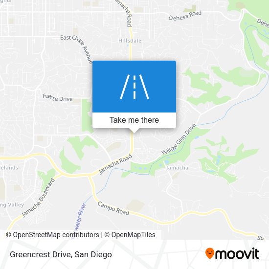Mapa de Greencrest Drive