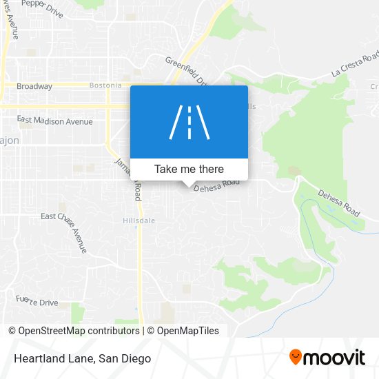 Mapa de Heartland Lane