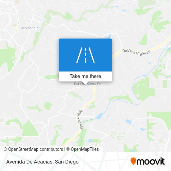 Mapa de Avenida De Acacias