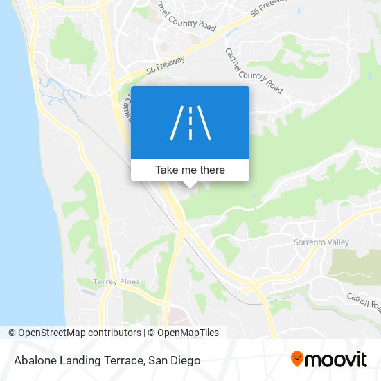Abalone Landing Terrace map
