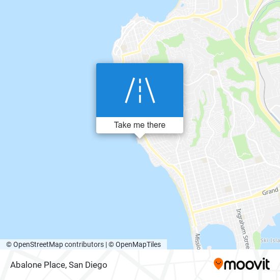 Abalone Place map