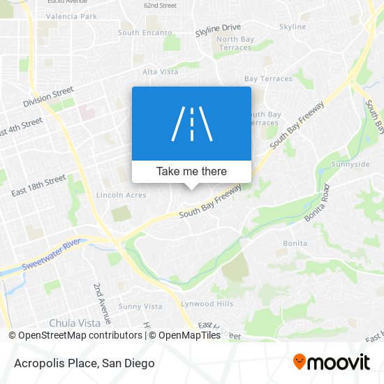 Acropolis Place map
