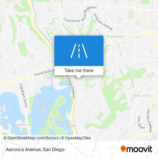 Aeronca Avenue map