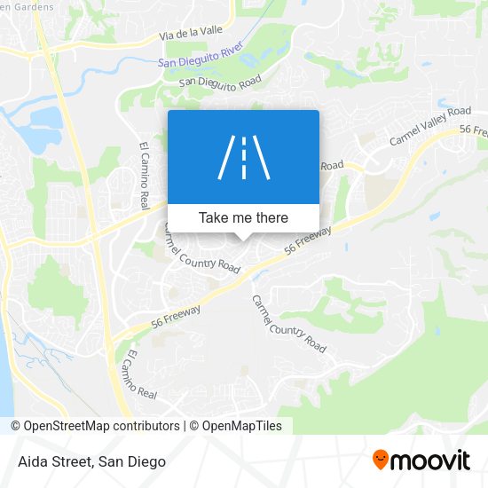 Mapa de Aida Street
