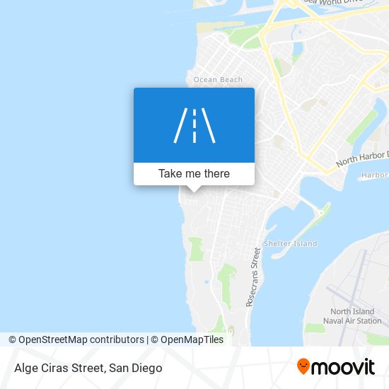 Alge Ciras Street map