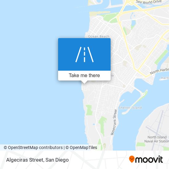 Algeciras Street map