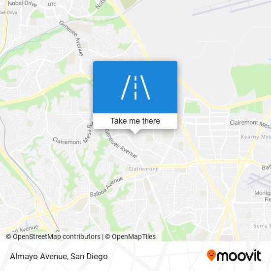 Almayo Avenue map