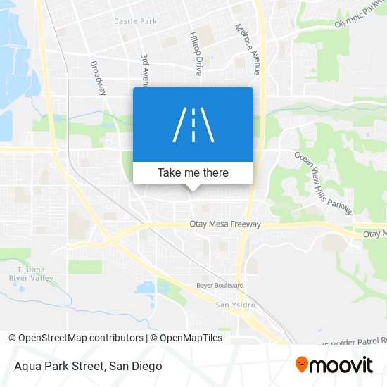 Aqua Park Street map