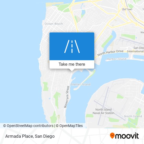 Armada Place map