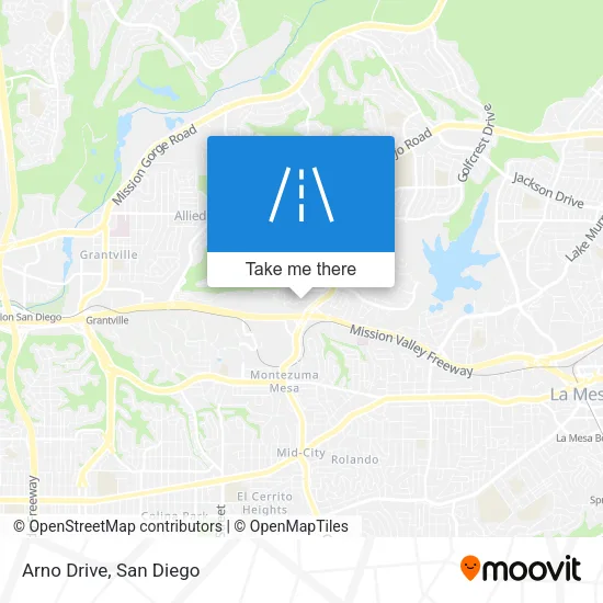 Arno Drive map