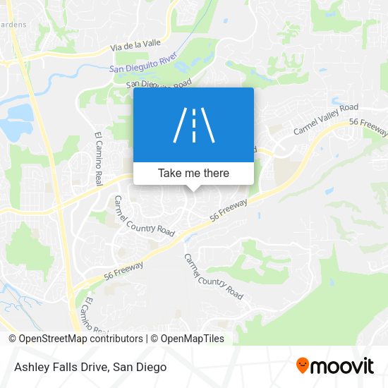 Ashley Falls Drive map