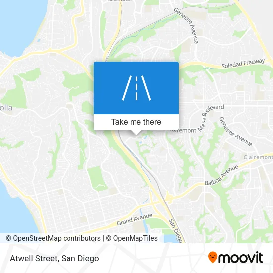 Atwell Street map